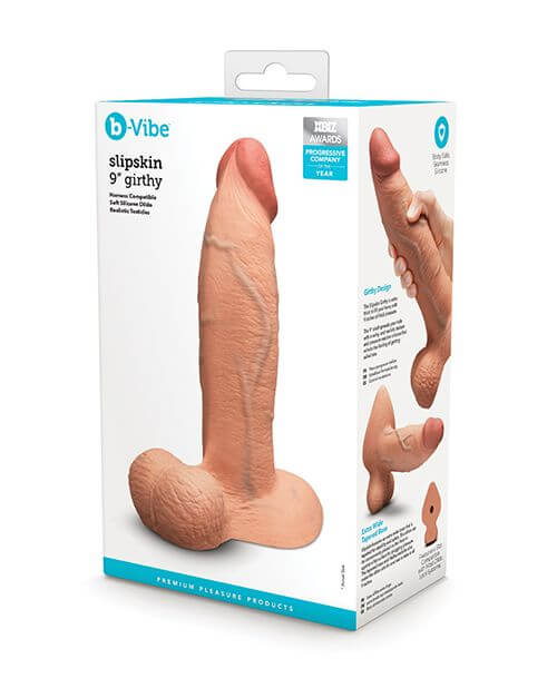 Vibe slipskin 9” girly” product packaging on a white background