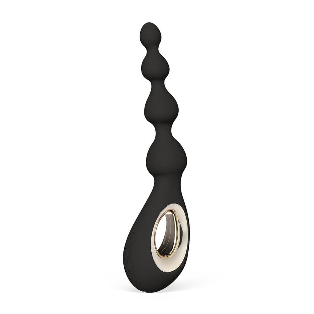 Lelo Anal Beads Vibrator Black