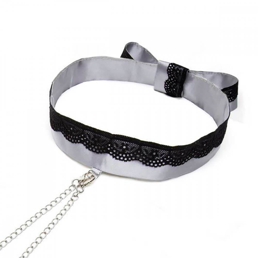 Nipple Clamps Bondage Collar