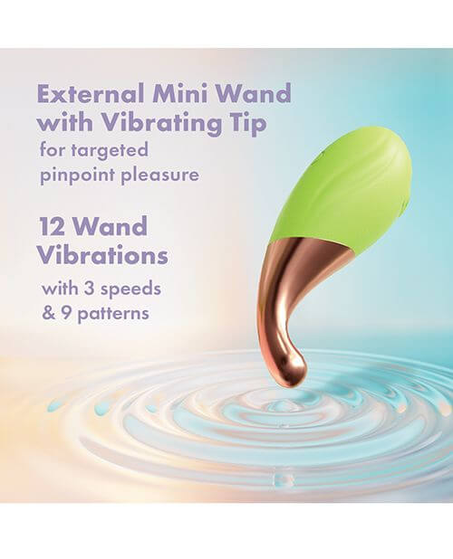 Blush Mini Wand Vibrator