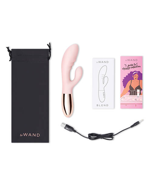 BLEND Double Motor Rabbit Rechargeable Vibrator from Le Wand