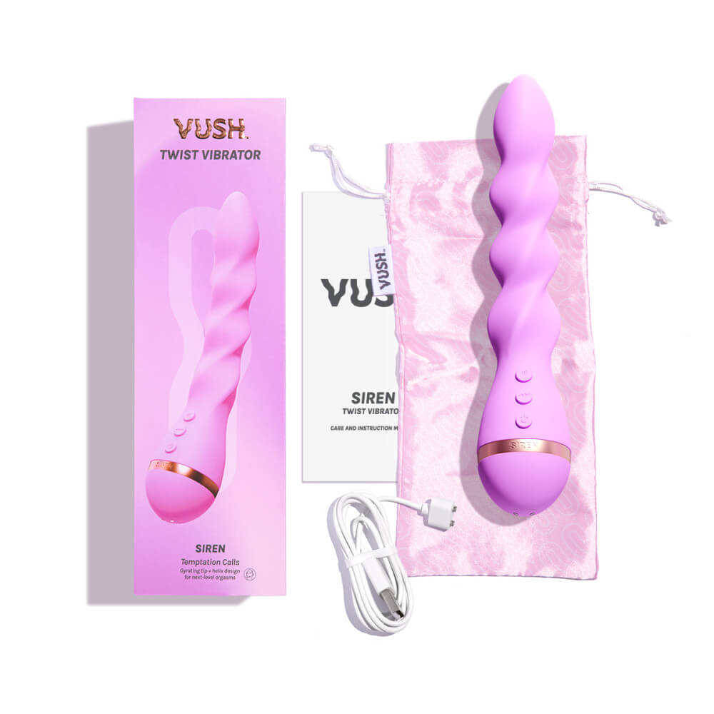 VUSH Twisting Sex Toy Vibrator