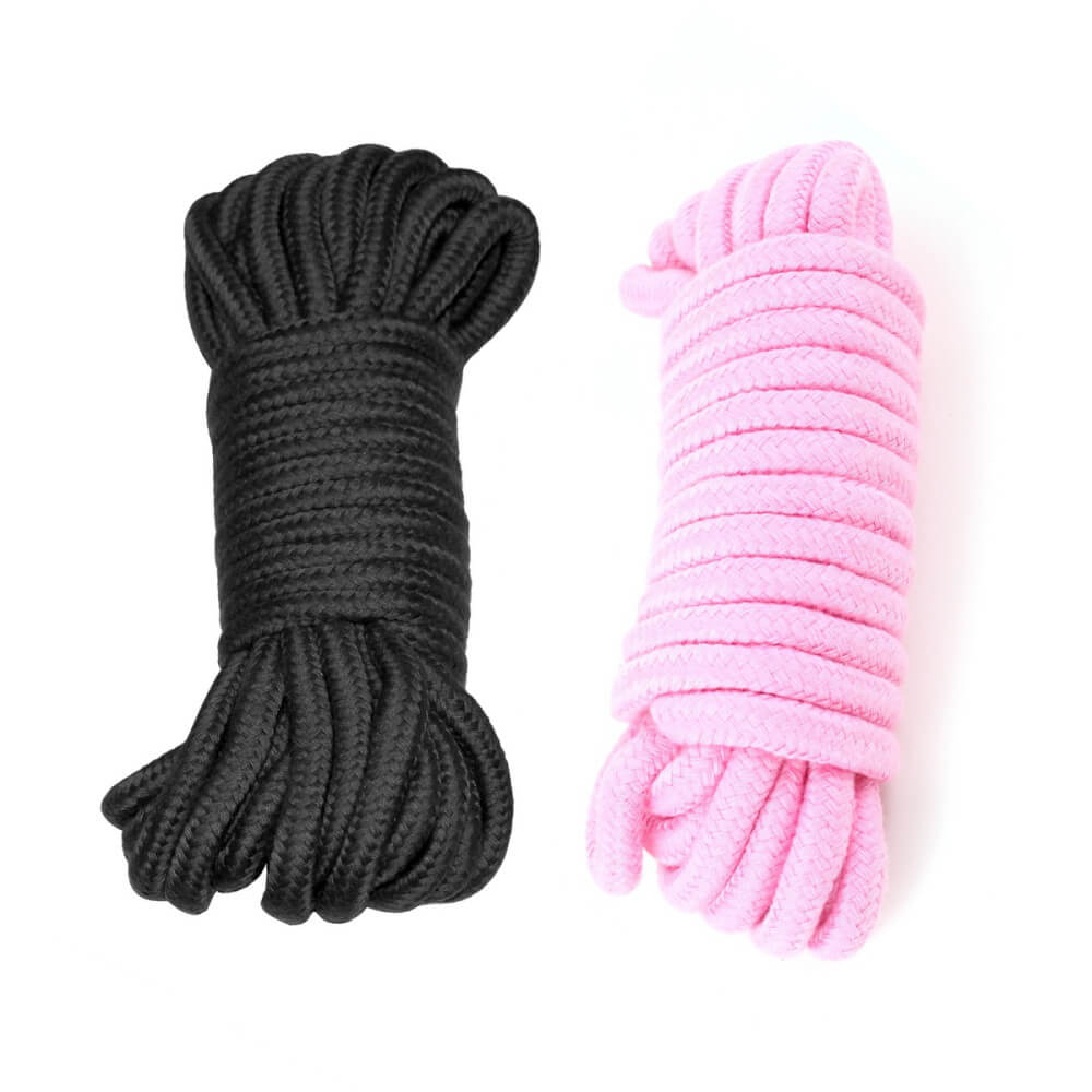 Bondage Rope Pink Black
