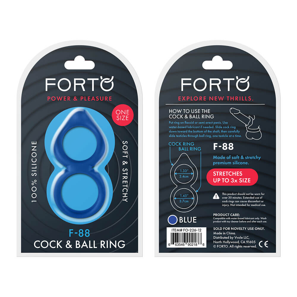 Double Penis Ring Forto Ball Shaft